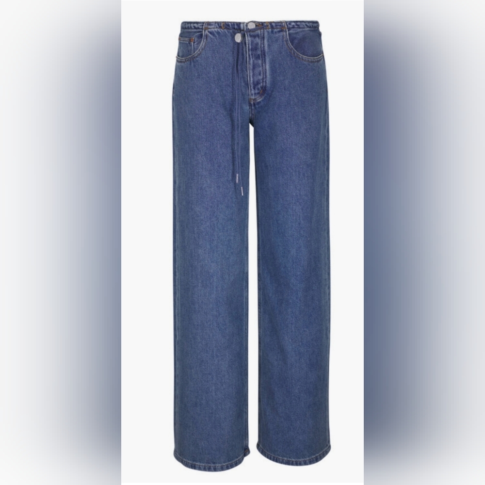 Still Here Classic Blue Low Rise Jeans, size 22